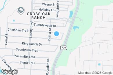 Map image of the property - 9101 Wagon Trail