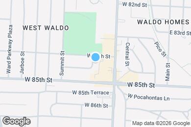 Map image of the property - 8407 Pennsylvania Ave