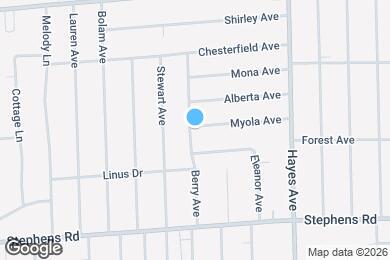Map image of the property - 24434 Berry Ave