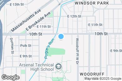 Map image of the property - Roberts School Flats