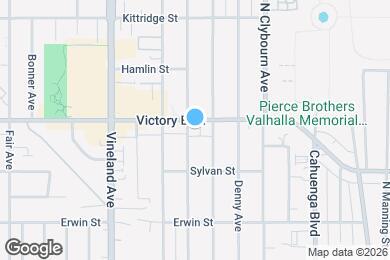 Map image of the property - 10822 Victory Blvd