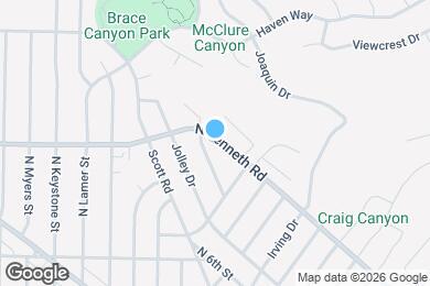 Map image of the property - 2737 N Kenneth Rd