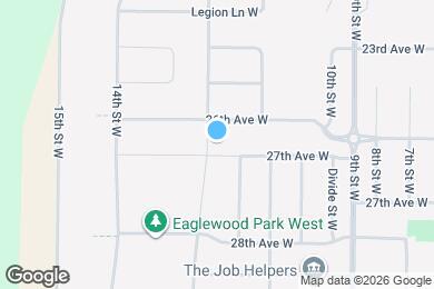 Map image of the property - 1140 27th Ave W
