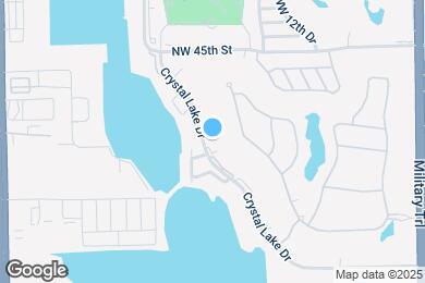 Map image of the property - 4200 Crystal Lake Dr