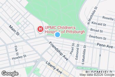 Map image of the property - 4552 Penn Ave
