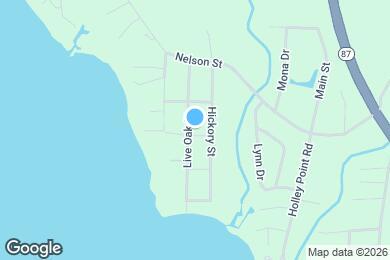 Map image of the property - 3142 Live Oak St