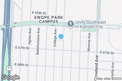 Map image of the property - 6642 Indiana Ave