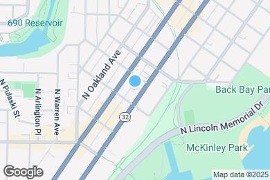 Map image of the property - 1925 N Prospect Ave