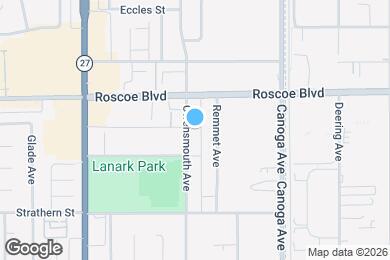 Map image of the property - 8230 Owensmouth Ave