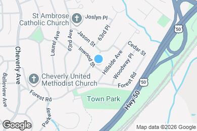 Map image of the property - 6402 Inwood St