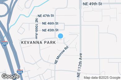 Map image of the property - 10923 NE 44th St