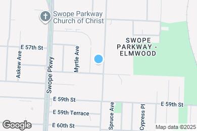 Map image of the property - 5730 Jackson Ave