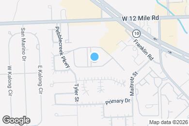 Map image of the property - Pebble Creek