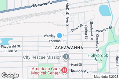 Map image of the property - 3033 Thomas St