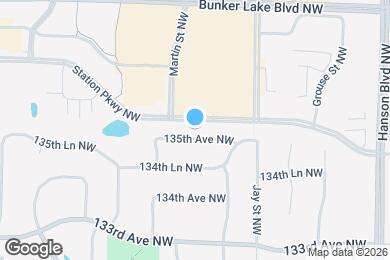 Map image of the property - 1909 135th Ave NW