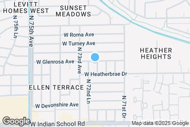 Map image of the property - 4324 N 72nd Dr