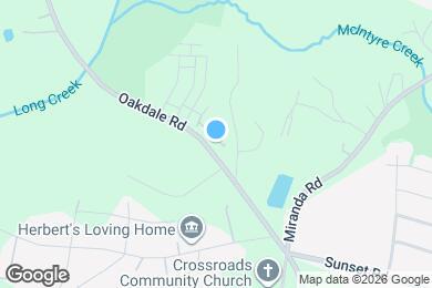Map image of the property - 3920 Oakdale Rd