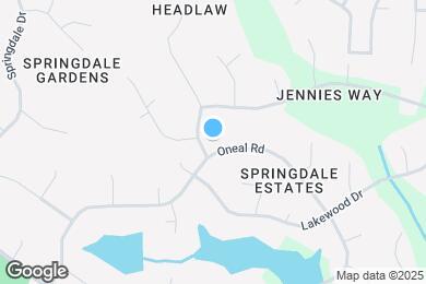 Map image of the property - 8824 Oneal Rd