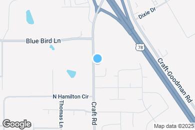 Map image of the property - 7598 Craft Rd