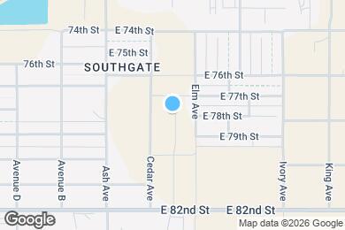Map image of the property - 7712 Date Ave