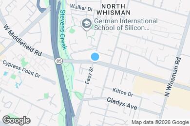 Map image of the property - 1 E Middlefield Rd