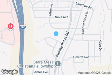 Map image of the property - 8572 Fireside Ave