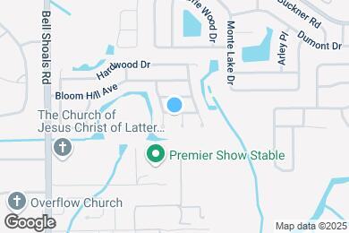 Map image of the property - 1205 Tiger Wood Ct