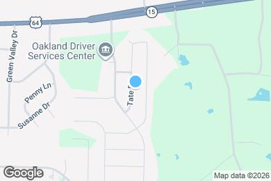 Map image of the property - 80 Tate Dr