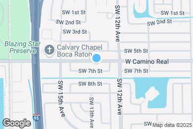 Map image of the property - 1280 W Camino Real