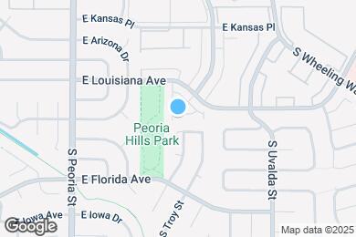 Map image of the property - 12802 E Wyoming Cir