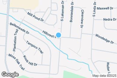 Map image of the property - 4361 Hillcrest Dr
