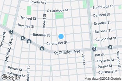 Map image of the property - 4723 Carondelet St