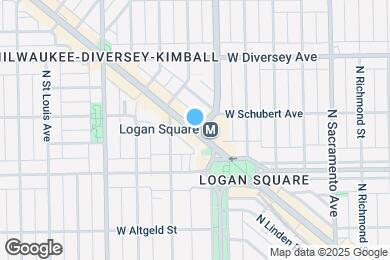 Map image of the property - 2638 N Milwaukee Ave