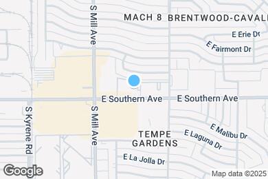 Map image of the property - 200 E Southern Ave