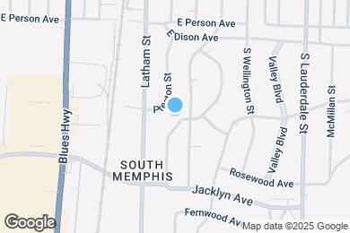 Map image of the property - 1819 Benning St