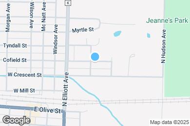 Map image of the property - 304 E Cofield St