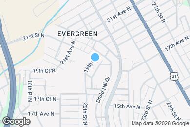 Map image of the property - The Edge of Evergreen