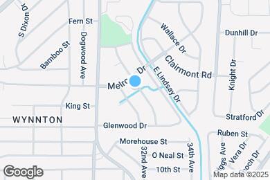 Map image of the property - 1117 Dunbar Ave