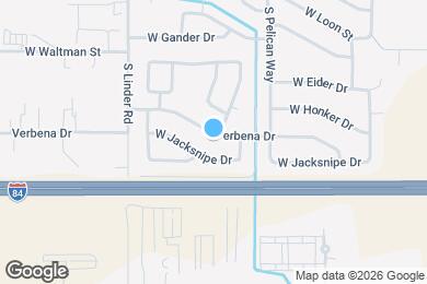 Map image of the property - 1315 W Verbena Dr