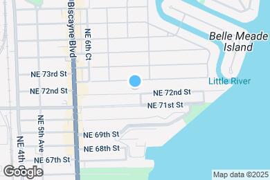Map image of the property - 787 NE 72nd St