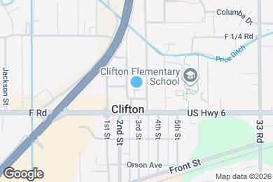 Map image of the property - 204 Peach