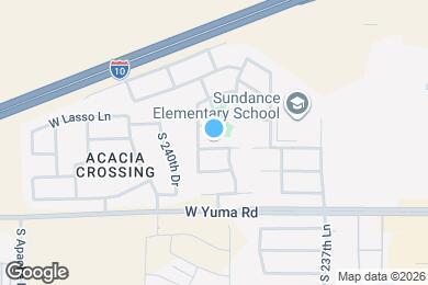 Map image of the property - 23948 W Hadley St