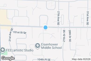 Map image of the property - 10011 25th Ave SE