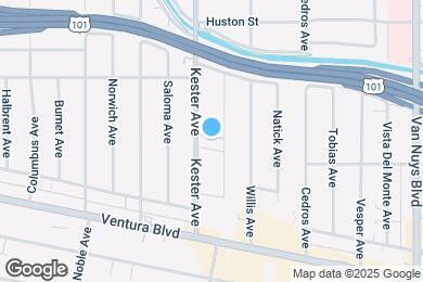 Map image of the property - 4660 Kester Ave