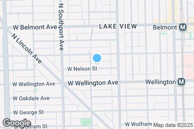 Map image of the property - 1246 W Nelson St
