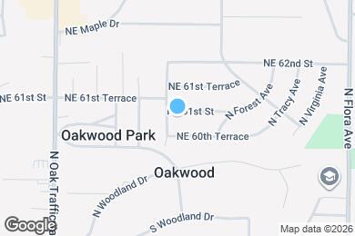 Map image of the property - 803 NE 61st St