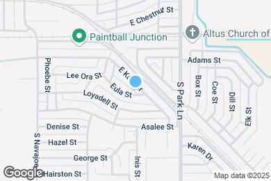 Map image of the property - 1108 E Katy Dr