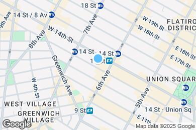 Map image of the property - 117 W 13th St