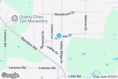 Map image of the property - 6420 Valley Ridge Dr