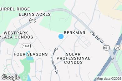 Map image of the property - 2629 Commonwealth Dr